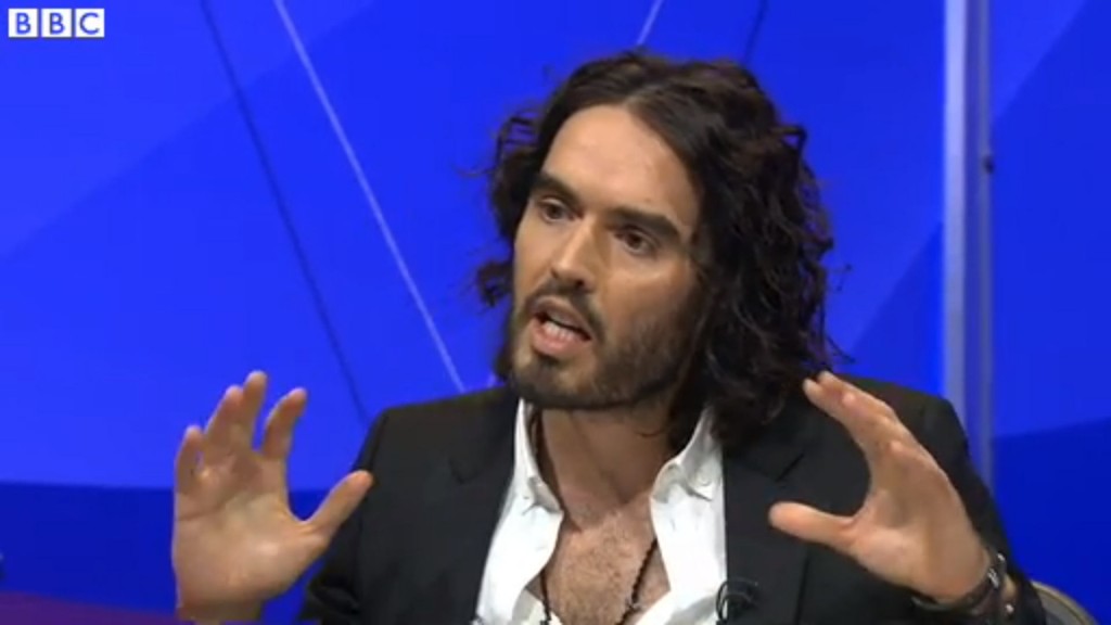 Russell Brand on BBC Question Time